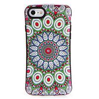 For Apple iPhone7 7Plus Case Cover Pattern Back Cover Case Mandala Soft TPU 6s Plus 6 Plus 6s 6