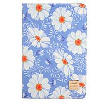 For Apple iPad Mini1 2 3/4 Case Cover with Stand Flip Pattern Full Body Case Flower Hard PU Leather