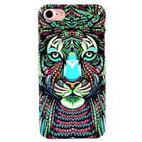 For iPhone 7 Case iPhone 6 Case iPhone 5 Case Case Cover Glow in the Dark Pattern Back Cover Case Animal Hard PC for AppleiPhone 7 Plus