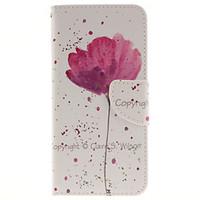 For Samsung Galaxy S7 Edge Wallet / Card Holder / with Stand / Flip Case Full Body Case Flower PU Leather Samsung S7 edge / S7