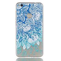 for huawei p9 lite p8 lite 2017 case cover lotus pattern relief dijiao ...