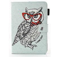 for ipad air air 2 owl pattern pu leather material protection case