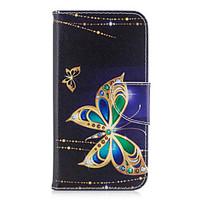 For Samsung Galaxy A5 (2017) A3 (2017) Case Cover Butterfly Pattern PU Material Card Stent Wallet Phone Case A5 (2016) A3 (2016)