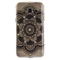 For Samsung Galaxy J2 J3 J5 (2016) Prime Case Cover Datura Flower Pattern HD Painted Drill TPU Material IMD Process High Penetration Phone Case