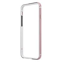 For iPhone 6 Case Shockproof / Ultra-thin Case Bumper Case Solid Color Hard Metal iPhone 6s/6