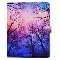 For Apple iPad 4 3 2 Case Cover with Stand Pattern Full Body Tree Hard PU Leather