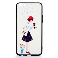 For OPPO R9s R9s Plus Case Cover Pattern Back Cover Case Gril Cat Cartoon Hard PC R9 R9 Plus