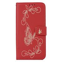 For HTC M10 Card Holder Wallet with Stand Flip Embossed Case Full Body Case Butterfly Hard PU Leather for HTC One X9