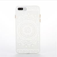 For Glow in the Dark Pattern Case Back Cover Case Mandala Soft TPU for iPhone7 7plus 6 6Splus 5 5S