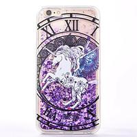 For Apple iPhone 7 7Plus 6S 6Plus Case Cover Pegasus Pattern TPU Soft Edge of The Sand Flashing Mobile Phone Shell