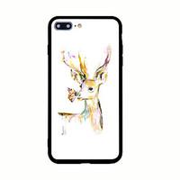 For Pattern Case Back Cover Case Animal Hard Acrylic for iPhone 7 Plus 7 6s Plus 6 Plus 6s 6 5s 5 SE