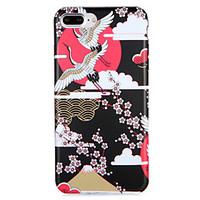 For Apple iPhone7 7 Plus Case Cover Pattern Back Cover Case Crane Animal Flower Soft TPU 6s Plus 6 Plus 6s 6
