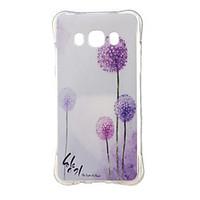 For Samsung Galaxy Case Shockproof / Pattern Case Back Cover Case Dandelion TPU Samsung J5 (2016)