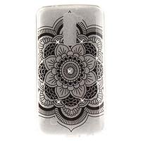 For LG K10 K7 Case Cover Mandala Flower Pattern HD Painted Drill TPU Material IMD Process High Penetration Phone Case K8