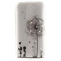 for lg k10 k7 case cover dandelion pattern hd painted drill tpu materi ...