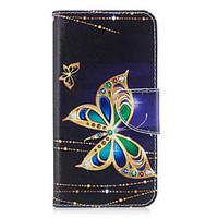 For HUAWEI P10 P9 Lite Case Cover Butterfly Pattern PU Material Card Stent Wallet Phone Case Galaxy 6X Y5II P8 Lite (2017)