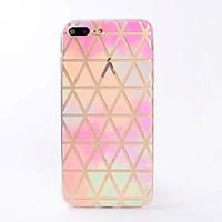 for iphone 7 7 plus case cover transparent pattern back cover case geo ...