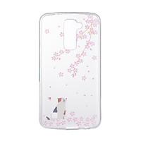 For LG V20 V10 K10 K8 K7 G5 G4 G3 Case Cover Cat Pattern Back Cover Soft TPU