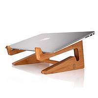 for macbook ipad tablet pc laptop stand holder wooden steady laptop st ...