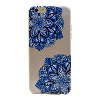 For iPhone 6 Case / iPhone 6 Plus Case Transparent / Pattern Case Back Cover Case Flower Soft TPU for iPhone 7 Plus / iPhone 7 / iPhone