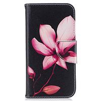 For Samsung Galaxy J3 J3 (2016) Case Cover Flower Pattern PU Material Card Stent Wallet Phone Case Galaxy J7 (2017) J5 (2017) J3 (2017)
