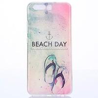 For Huawei P10 TPU Beach shoes Case Cover protective cover