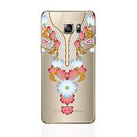 For Samsung Galaxy s8 s8 plus phone Case Transparent Pattern Lace Printing Pattern Soft TPU For Samsung Galaxy S7 s6 edge plus s6 edge s6