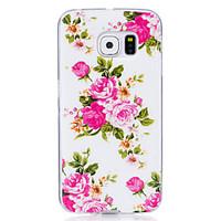 For Samsung Galaxy S7 edge S6 Cover Case Glow in The Dark IMD Pattern Case Back Flower Soft TPU for S7 S6 edge S5