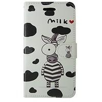 For Samsung Galaxy A5 2017 A3 2017 Case Cover Cartoon zebra Body Cover with Card and Booth A3 2016 A5 2016 A3 A5