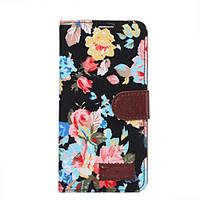 for huawei p8 mate 7 g6 case cover flowers pu leather mobile phone hol ...