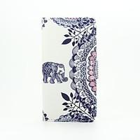 For Huawei Case / P9 Lite Wallet / Card Holder Case Full Body Case Elephant Hard PU Leather Huawei Huawei P9 Lite / Huawei G8