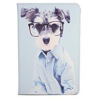 For Apple iPad Mini1 2 3/4 Case Cover with Stand Flip Pattern Full Body Case Dog Hard PU Leather