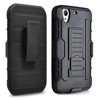 for htc case shockproof with stand case back cover case armor hard pc  ...