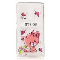 For Lenovo K5 Note K3 A2010 Case Cover Cartoon Bear Pattern Back Cover Soft TPU