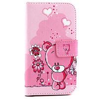 For Samsung Galaxy Case Wallet / Card Holder / with Stand / Flip Case Full Body Case Cartoon PU Leather Samsung Grand Prime / Core Prime
