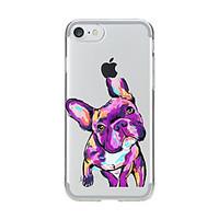 For Transparent Pattern Case Back Cover Case Cartoon Lovely Dog Soft TPU for IPhone 7 7Plus iPhone 6s 6 Plus iPhone 6s 6 iPhone 5s 5 5E 5C 4 4s