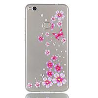 For Huawei P9 Lite P8 Lite (2017) Case Cover Butterfly Pattern Relief Dijiao TPU Material High Through The Phone Case P8 Lite