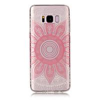For Samsung Galaxy S8 Plus S8 TPU Material IMD Process Pink Taro Pattern Phone Case S7 Edge S7 S6 Edge S6 S5