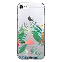 For Case Cover Ultra Thin Pattern Back Cover Case Flamingo Soft TPU for iPhone 7 Plus 7 6s Plus 6 Plus SE 5S 5