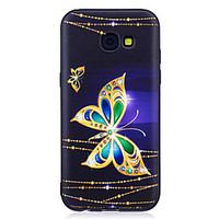 for samsung galaxy a32017 a52017 case cover butterfly pattern painted  ...