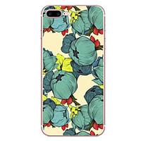 For Apple iPhone 7 7 Plus 6S 6 Plus Case Cover Flower Pattern HD Painted TPU Material Soft Case Phone Case