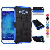 For Samsung Galaxy Case Shockproof / with Stand Case Full Body Case Armor PC Samsung A8 / A7 / A5 / A3