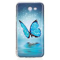 For Samsung Galaxy J5 J3 (2017) Case Cover Butterfly Pattern Luminous TPU Material IMD Process Soft Case Phone Case J5 J3 J7 (2016) J7 (2017)
