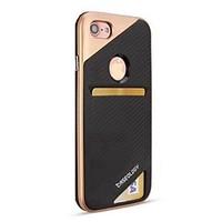 For iPhone 7 7 Plus Card Holder Shockproof Case Back Cover Case Armor Hard PC for iPhone 6 6 Plus 5 5S SE