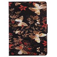 For Case Cover with Stand Flip Pattern Smart Touch Full Body Case Butterfly Hard PU Leather for iPad 2017 iPad Pro 9.7 air2 air 2.3.4