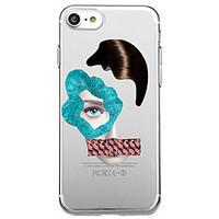 For iPhone 7 Plus 7 Case Cover Transparent Pattern Back Cover Case Sexy Lady Punk Soft TPU for iPhone 6s Plus 6 Plus 6s 6 5s 5 SE