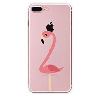 For Apple iPhone 7 7 Plus 6S 6 Plus Case Cover Flamingo Pattern Painted High Penetration TPU Material Soft Case Phone Case