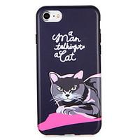 For Apple iPhone7 7 Plus Case Cover Pattern Back Cover Case Cat Soft TPU 6s Plus 6 Plus 6s 6