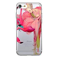 for iphone 7 plus 7 case cover pattern back cover case sexy lady carto ...