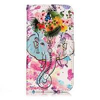 For Samsung Galaxy J3 (2017) J2 Prime Case Cover Elephants And Flowers Pattern Shine Relief PU Material Card Stent Wallet Phone Case J3 J3 (2016)